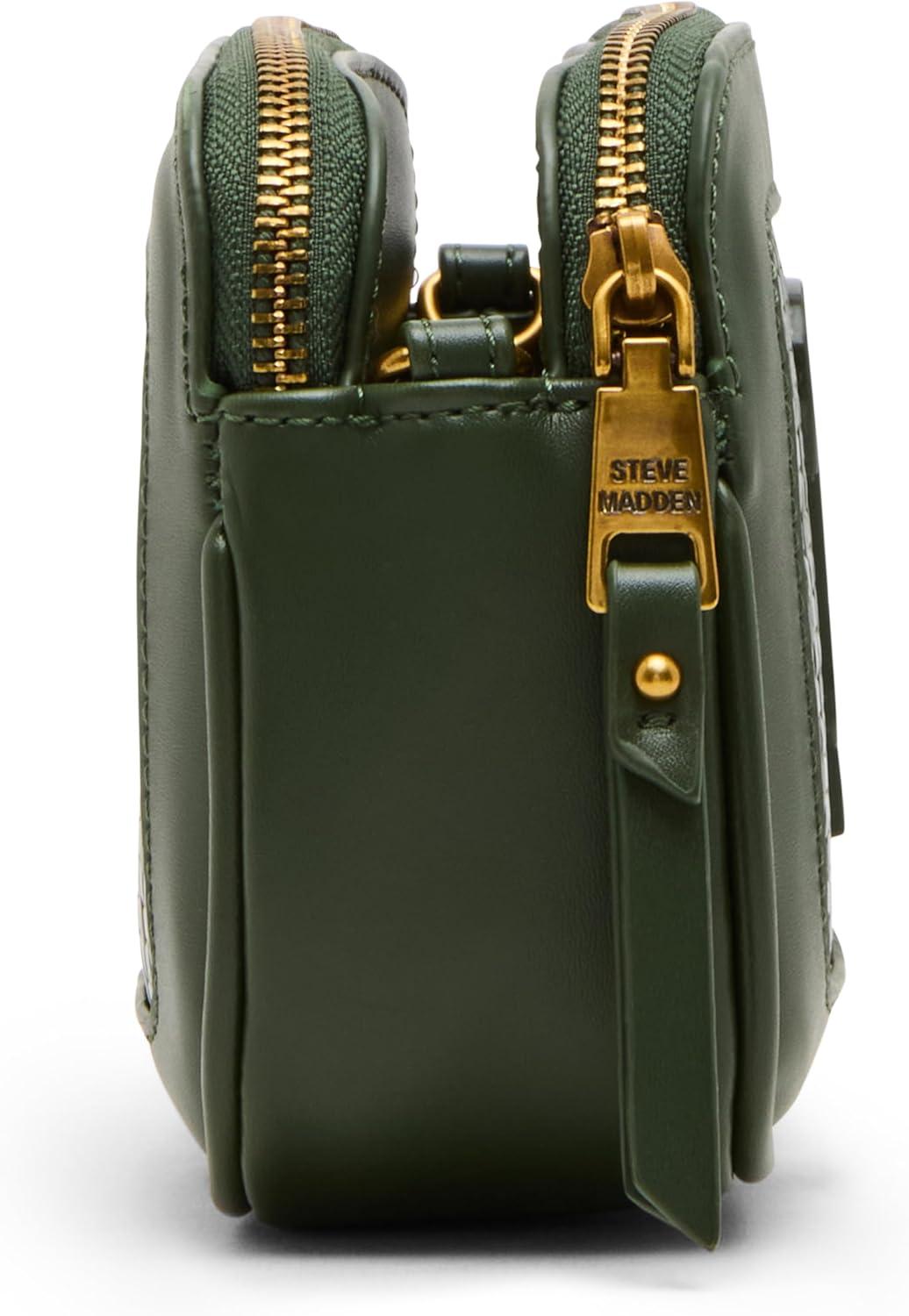 imageSteve Madden Womens Daisy Quilted CrossbodyBdaisyw Evergreen