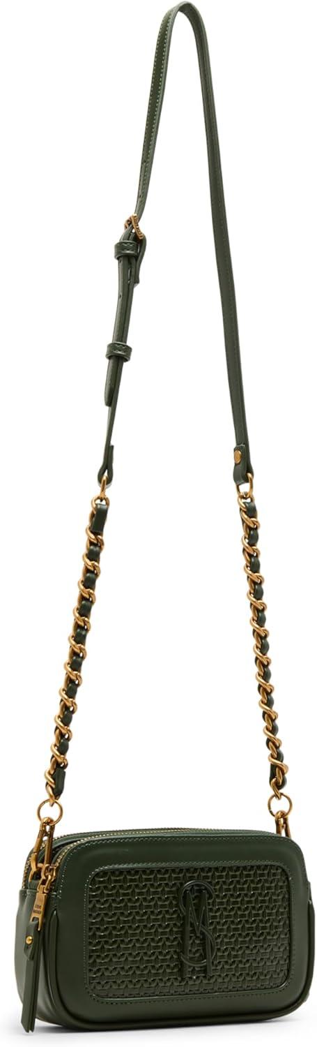 imageSteve Madden Womens Daisy Quilted CrossbodyBdaisyw Evergreen
