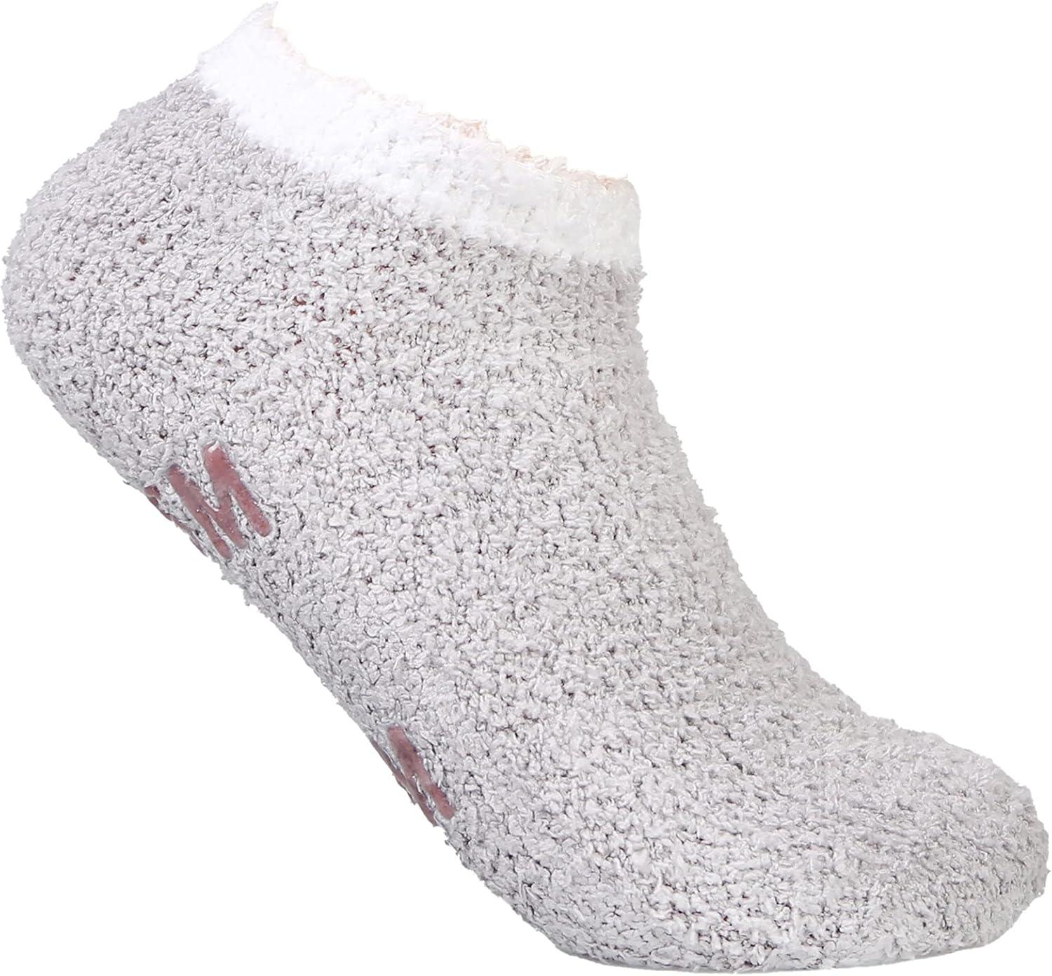 imageSteve Madden Womens Low Cut Socks  3 Pairs Lounge Casual Comfy with Gripper Socks