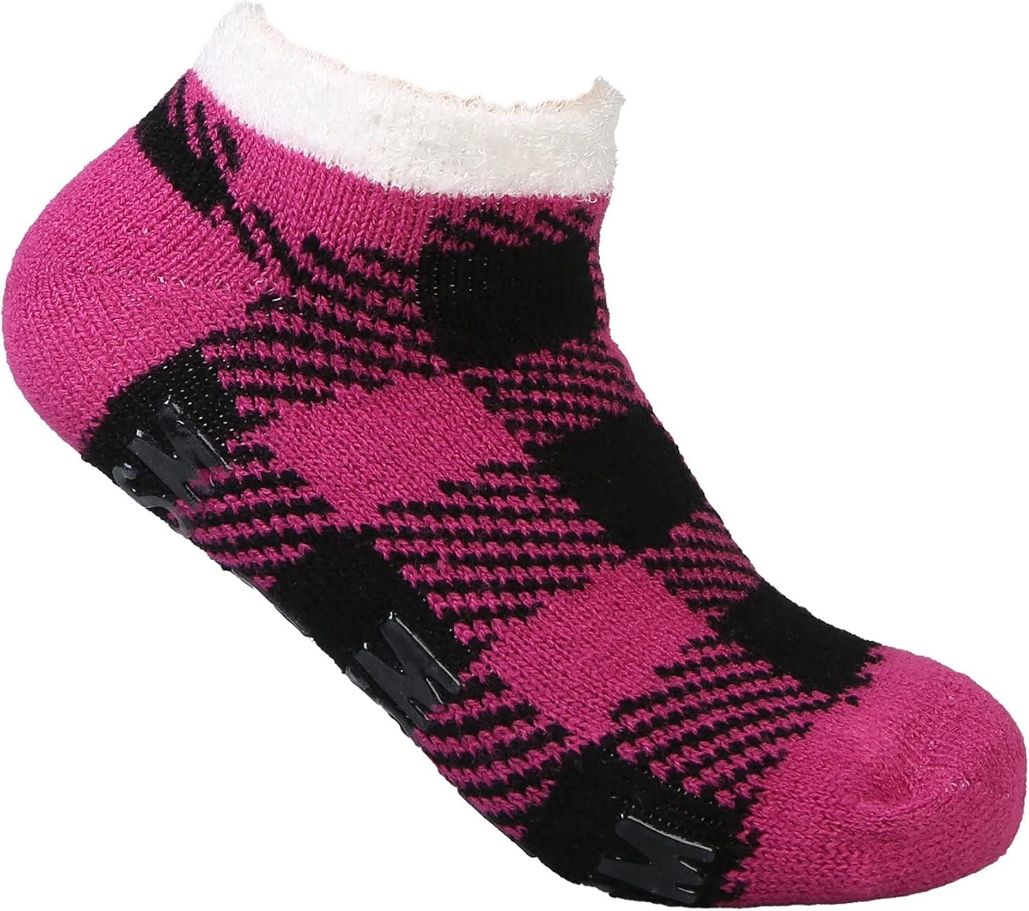 imageSteve Madden Womens Low Cut Socks  3 Pairs Lounge Casual Comfy with Gripper Socks