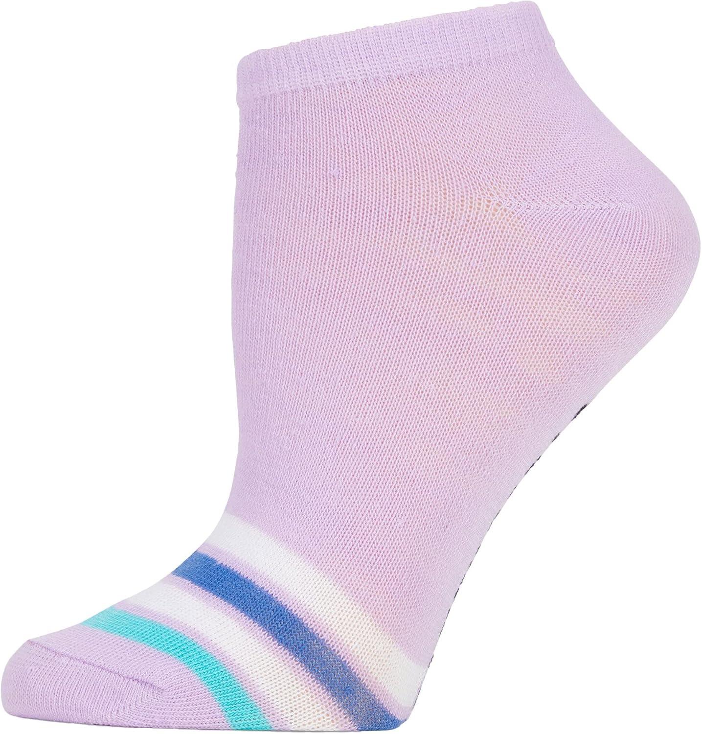 imageSteve Madden Womens Low Cut Socks 10 Pairs  Athletic Comfy Breathable Sports Socks with Fun Patterns White Multi 1