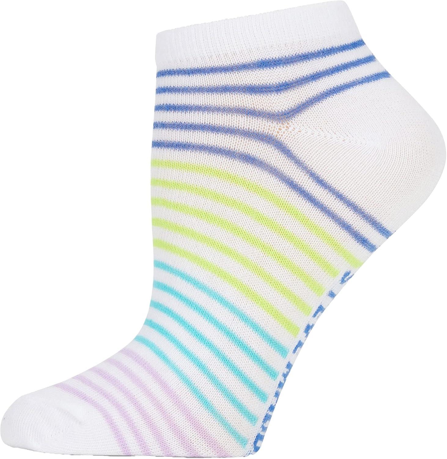 imageSteve Madden Womens Low Cut Socks 10 Pairs  Athletic Comfy Breathable Sports Socks with Fun Patterns White Multi 1