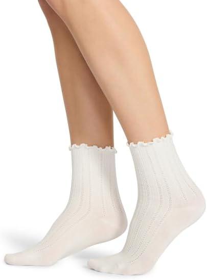 imageSteve Madden womens 3pk Chainstitch Rib Shortie CrewWhite