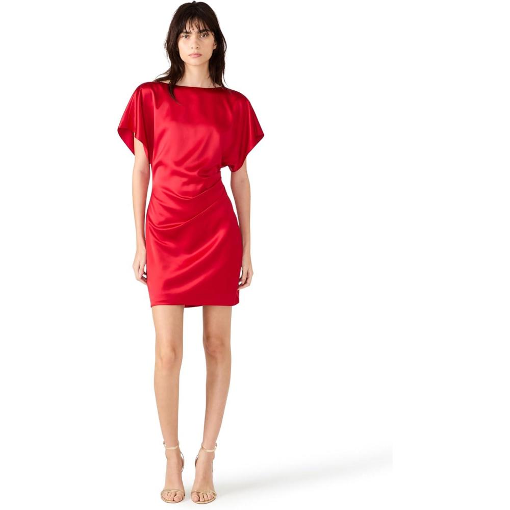 imageSteve Madden Womens Everlee DressDark Red