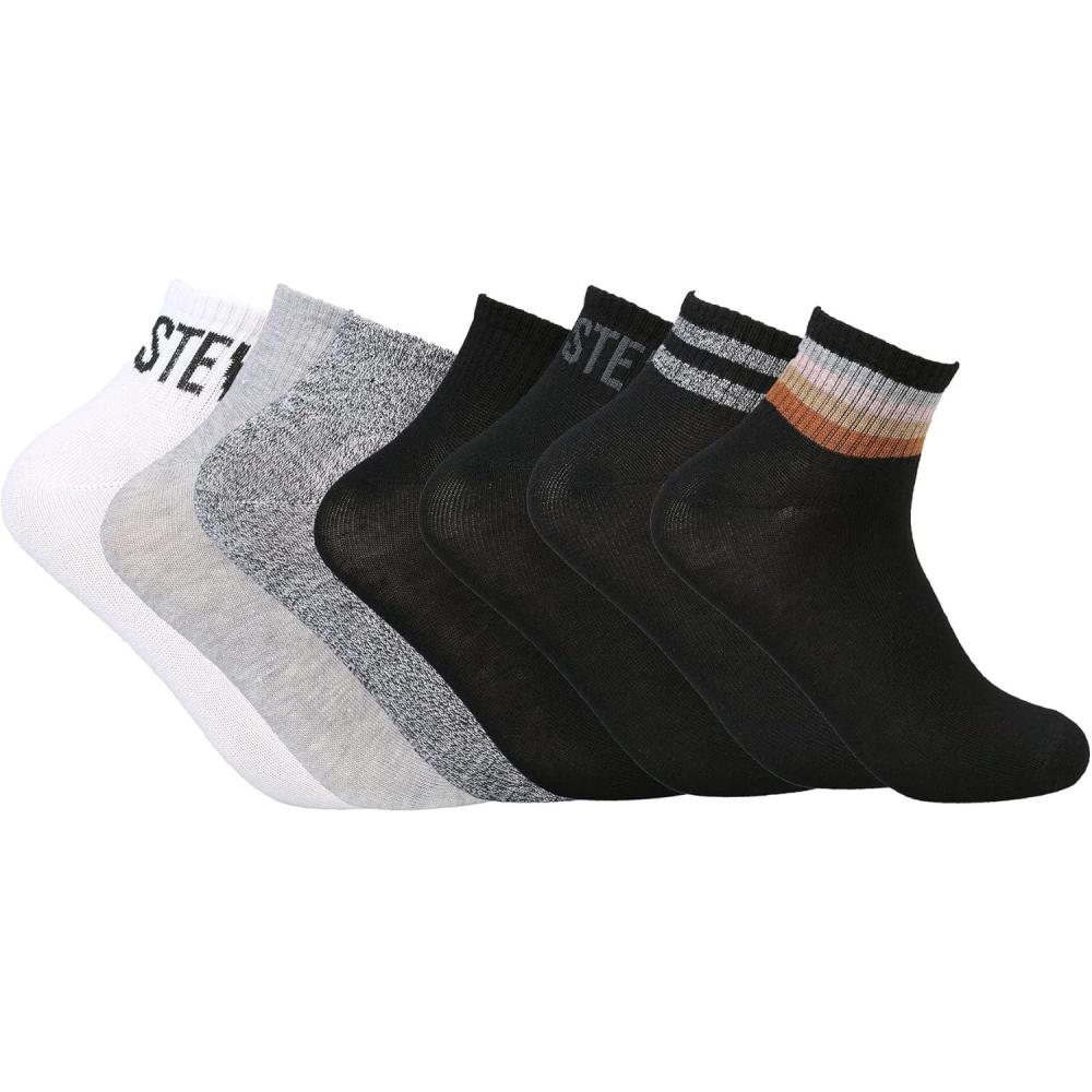 imageSteve Madden Womens Quarter Socks  6 Pairs Athletic Comfy and Breathable Socks
