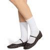 imageSteve Madden Womens 2Pk Rib Slouch Sock BlackWhite 911