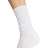 imageSteve Madden Womens 2Pk Rib Slouch Sock White 911