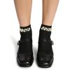 imageSteve Madden Womens Cluster Rib Ankle Socks 2PackBlack Multi