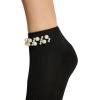 imageSteve Madden Womens Cluster Rib Ankle Socks 2PackBlack Multi