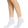 imageSteve Madden Womens Cluster Rib Ankle Socks 2PackWhite