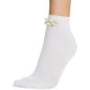 imageSteve Madden Womens Cluster Rib Ankle Socks 2PackWhite