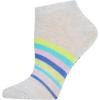 imageSteve Madden Womens Low Cut Socks 10 Pairs  Athletic Comfy Breathable Sports Socks with Fun Patterns White Multi 1