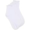 imageSteve Madden Womens Lettuce Edge Rib Anklet Socks 5PackWhite