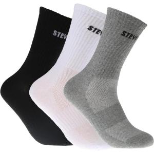 imageSteve Madden Womens 4 Pairs Crew Socks Athletic Gym Soft Comfy and Breathable  Crew Socks for Women