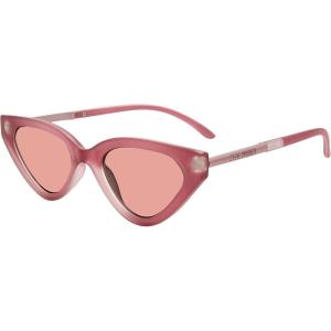 imageSteve Madden Womens Kamie SunglassesPink PrintGoldSolid Smoke