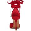 image:imageSteve Madden Womens Larina PumpRed Satin