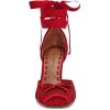 image:imageSteve Madden Womens Larina PumpRed Satin