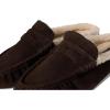 image:imageSteve Madden Womens RafeChocolate Brown Suede Fur