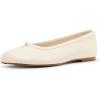 image:imageSteve Madden Womens Calico Ballet FlatBone Leather