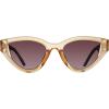 image:imageCarrera Womens Steve Madden Female Sunglasses Style Koko Cat Eye Crystal TanSmoke Gradient 52mm 22mm
