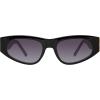 image:imageSTEVE MADDEN Womens Female Sunglasses Style Adriane Cat Eye WhiteSolid Brown 52mm 19mmBlack