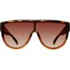 image:imageSTEVE MADDEN Womens Female Sunglasses Style Nigel Wrap BlackSmoke Gradient 143mm 0mmTort Misc