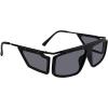 image:imageSteve Madden Womens Female Sunglasses Style Allister Wrap Satin Matte BlackSolid Smoke 60mm 16mm