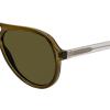 image:imageSteve Madden Womens Female Sunglasses Style Lawson PilotCrystal OliveSolid Green