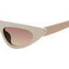 image:imageSteve Madden Womens Female Sunglasses Style Lizo Cat Eye TanGlitterBrown Gradient 51mm 19mm