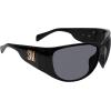 image:imageSteve Madden womens Steve Madden Female Sunglasses Style Gino Rectangular SunglassesBlackSolid Smoke