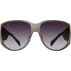 image:imageSteve Madden womens Steve Madden Female Sunglasses Style Gino Rectangular SunglassesClearSilverSmoke Gradient