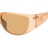image:imageSteve Madden womens Steve Madden Female Sunglasses Style Gino Rectangular SunglassesMatte OrangeSolid Orange