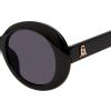 image:imageSteve Madden womens Steve Madden Female Sunglasses Style Isla Round SunglassesBlackSolid Smoke