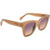 image:imageSteve Madden womens Steve Madden Female Sunglasses Style Manzo Cat Eye SunglassesMilky TanBrown Gradient