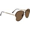 image:imageSteve Madden womens Steve Madden Female Sunglasses Style Monet Pilot SunglassesShiny GoldBrownSolid Brown
