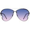 image:imageSteve Madden womens Steve Madden Female Sunglasses Style Monet Pilot SunglassesShiny SilverBlue Gradient