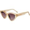 image:imageCarrera Womens Steve Madden Female Sunglasses Style Koko Cat Eye Crystal TanSmoke Gradient 52mm 22mm