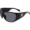 image:imageSteve Madden womens Steve Madden Female Sunglasses Style Gino Rectangular SunglassesBlackSolid Smoke