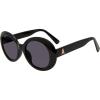 image:imageSteve Madden womens Steve Madden Female Sunglasses Style Isla Round SunglassesBlackSolid Smoke