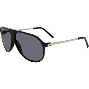 image:imageSteve Madden Womens Bronson SunglassesBlackShiny GoldSolid Smoke