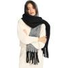 image:imageSteve Madden Lofty Winter Scarf Black Multi