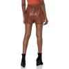 image:imageBB DAKOTA Steve Madden Apparel Womens Faux The Record Cognac Large