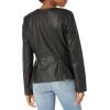 image:imageBB DAKOTA Womens Clary Soft Lamb Peplum JacketBlack