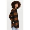 image:imageBB Dakota Womens Junior Eldridge Buffalo Plaid Coat Outerwear CognacCognac