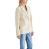 image:imageSteve Madden Womens Faux Leather Boyfriend BlazerBone