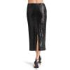 image:imageSteve Madden Womens Sequin Midi Column SkirtBlack