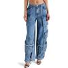 image:imageSteve Madden Womens Steve Madden Apparel Duo Cargo PantBlue