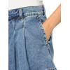image:imageSteve Madden Womens Steve Madden Apparel Marlowe Denim SkortBlue