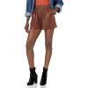 image:imageBB DAKOTA Steve Madden Apparel Womens Faux The Record Cognac Large