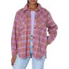 image:imageBB DAKOTA Womens Brooklyn ShacketVintage Purple